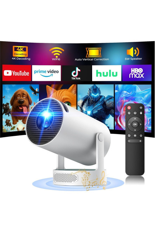 Harvox HY300 Pro Projeksiyon – Sinema Keyfi, 4K