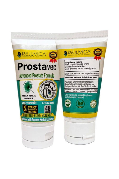 Prostavec 50 ml Krem Erkeklerin Özel Sorununa Destekleyici Krem