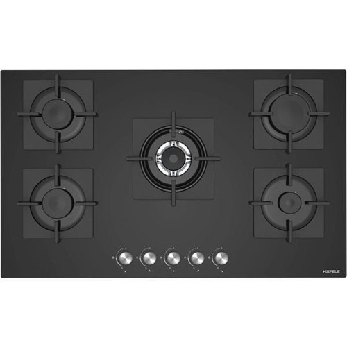 Capella Gazlı Ocak 90 cm 4G1W Siyah Cam