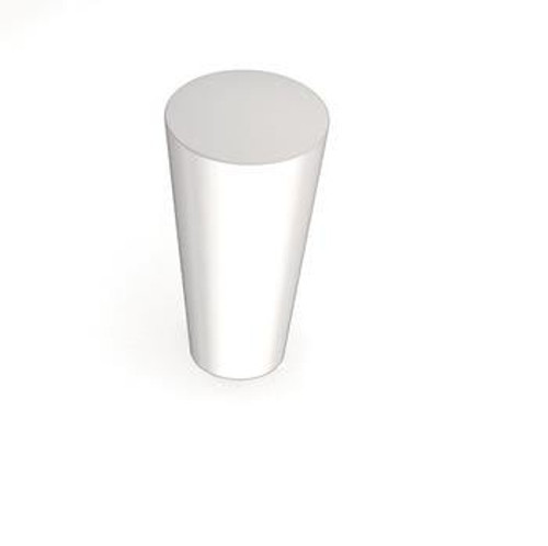 VASSO Düğme kulp mat beyaz 14mm (10 adet )
