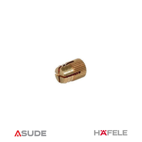 Dübel, açılan pirinç ham M4x8mm ( 100 ADET )