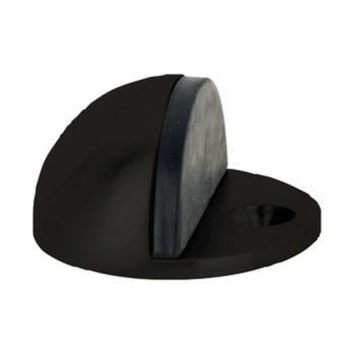 Stoper zemine, vidalı 44x25mm mat siyah