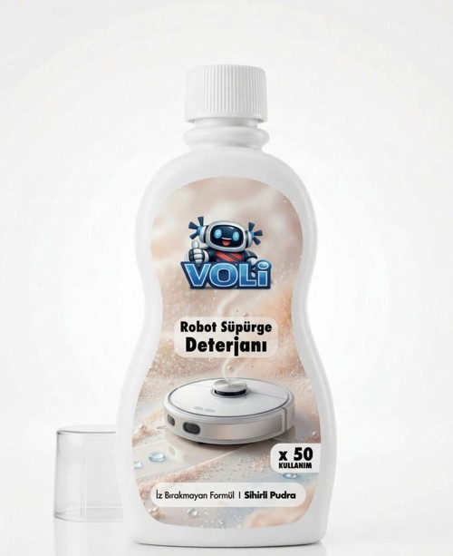 Ultra-Shine Sihirli Pudra Kokusu Robot Süpürge Solüsyonu Yüzey Temizleme Deterjanı , Mop Suyu 500 mL