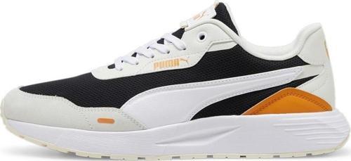 Runtamed-Black-White-Gray-Ginger Erkek Spor Ayakkabı
