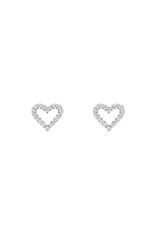 Mirelle Heart Earring Silver