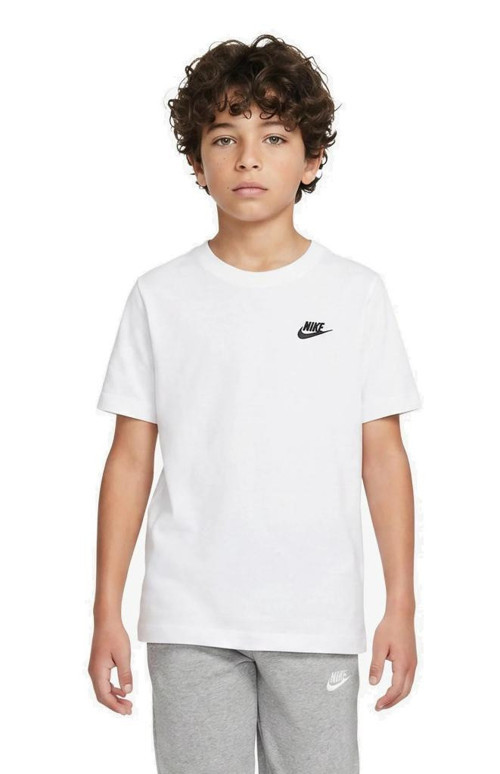 Sportswear Pamuklu Çocuk Beyaz Tişört
