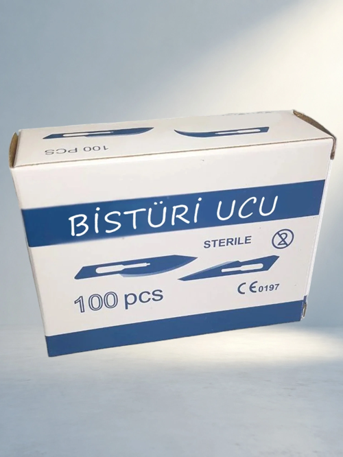 Keskin Uçlu Bistüri Seti Cerrahi Kullanım için