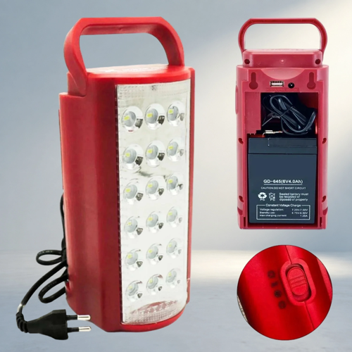 Güçlü Akülü Led Işıldak ve Powerbank Özellikli