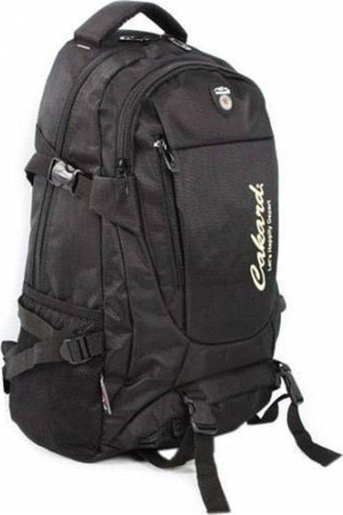 Dağcı Sırt Çantası 50 Litre 20"inç Laptop Bölmeli - Siyah