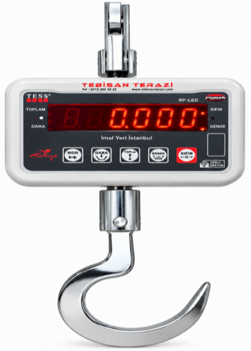 ÇENGEL BASKÜLÜ 300KG 100GR KASAP KANCALI