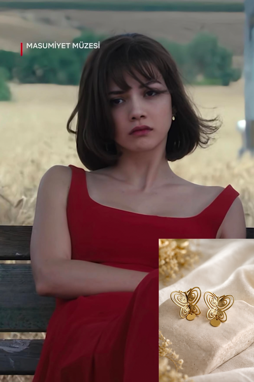 Masumiyet Müzesi Füsun Kelebek Küpe
