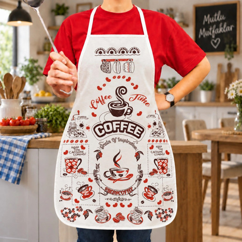 Mutfak Önlüğü - Coffee