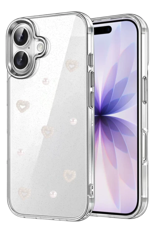 Apple Iphone 16 Fiyonk Desenli Kapak - Desen 10