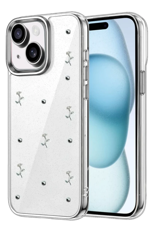 Apple Iphone 15 Fiyonk Desenli Kapak - Desen 4