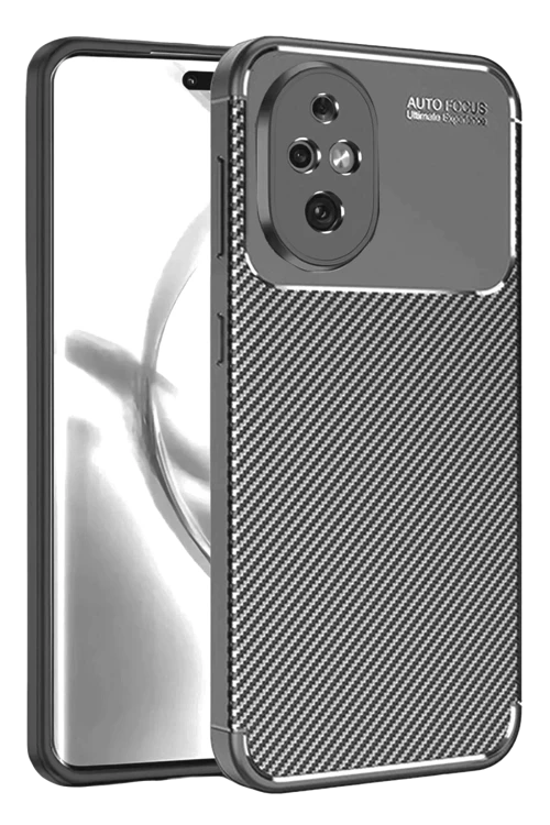 Honor 200 Kılıf Auto Focus Karbon Kapak - Gri