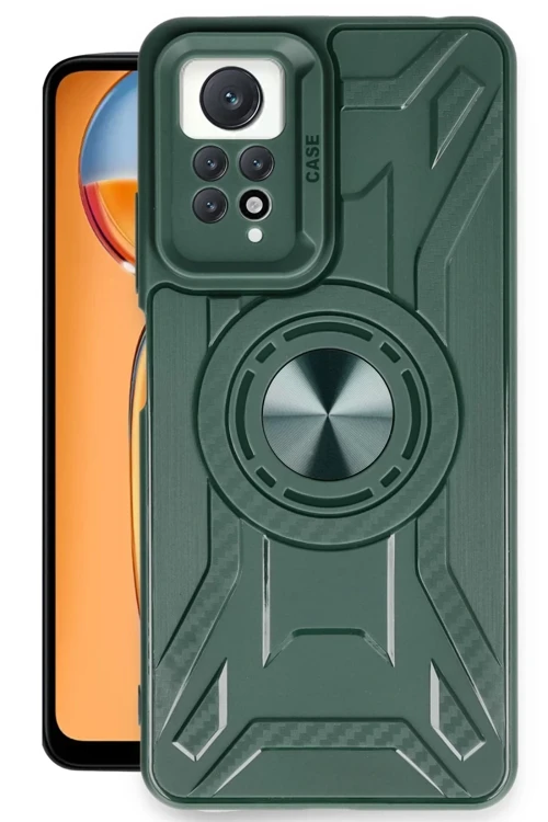 Xiaomi Redmi Note 12 Pro 4G Kılıf Lincoln Silikon - Koyu Yeşil