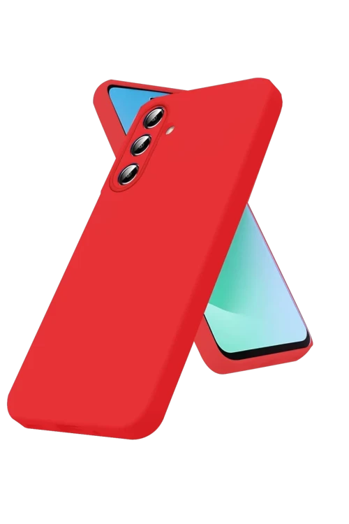 Samsung Galaxy A27 5G First Silikon - Kırmızı