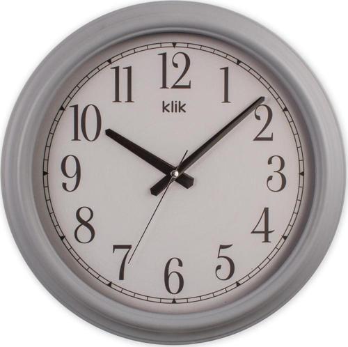 Beta Gri Klasik Duvar Saati