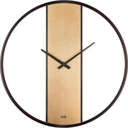 Demre Gold Minimalist Tasarım Metal Duvar Saati