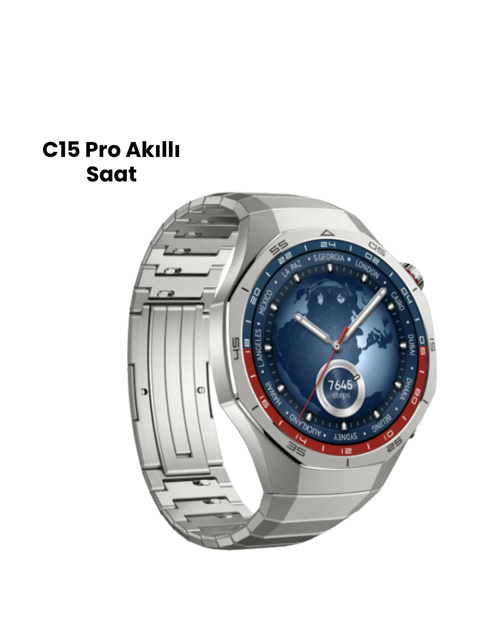 C15 Pro Akıllı Saat