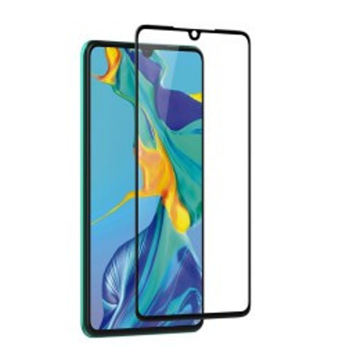 Huawei P30 Pro Süper Pet Ekran Koruyucu Jelatin - Siyah