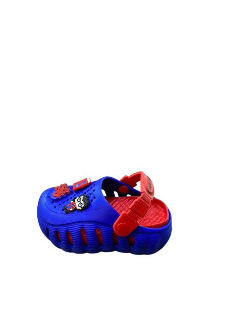 Croc Modeli Eva Önü Kapalı Düz Kalın Taban Arkalıklı Terlik