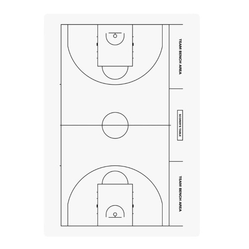 BASKETBOL TAKTİK TAHTASI 6905-1600