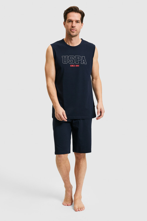Erkek Lacivert Pijama Takımı50326134-VR033