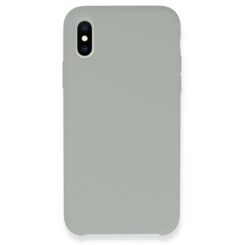 Apple İphone Xs Max Kılıf Lansman Legant Silikon - Açık Gri