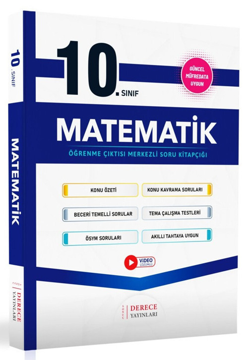 Sonuç Derece Yayınları Sonuç Derece 2027 10. Sınıf Matematik Modüler Set Maarif Model