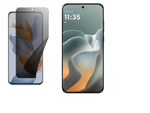 Motorola Edge 70 Fusion ile Uyumlu Mat Hayalet (Privacy) Hidrojel Film Ekran Koruyucu