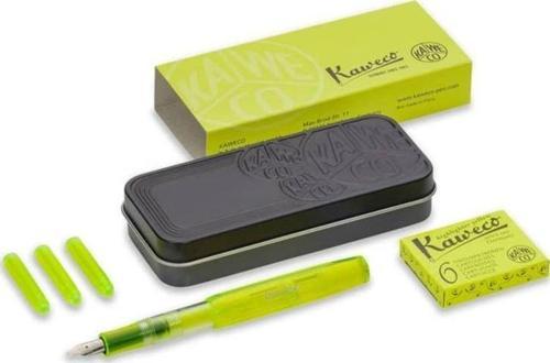 Ice Sport Fosforlu Set 1.9 mm Dolma Kalem + Neon Sarı Kartuş 10001757