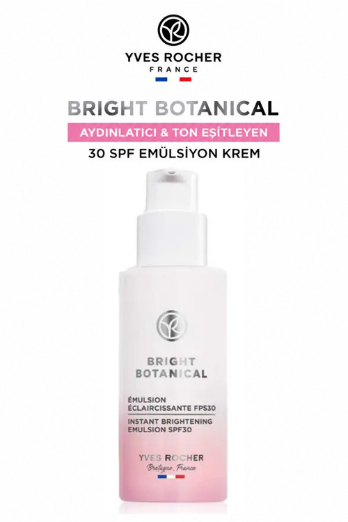 Aydınlık & UV Koruma Etkisi: SPF 30 Leke ve Kırışıklık Karşıtı Emülsiyon Krem - 50 ml
