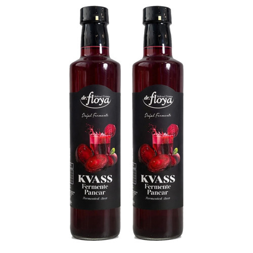 Kvass Fermente Pancar 500 ml Cam x 2 Adet