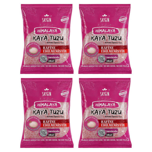 Himalaya Kaya Tuzu - Sofrada Öğütme 500 gr x 4 Adet