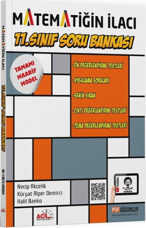 11. Sınıf Matematiğin İlacı Soru Bankası Acil Yayınları