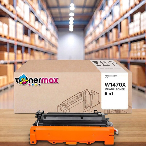 HP LaserJet Enterprise Flow MFP M636z Muadil Toner Çipli W1470X 25.200 Sayfa