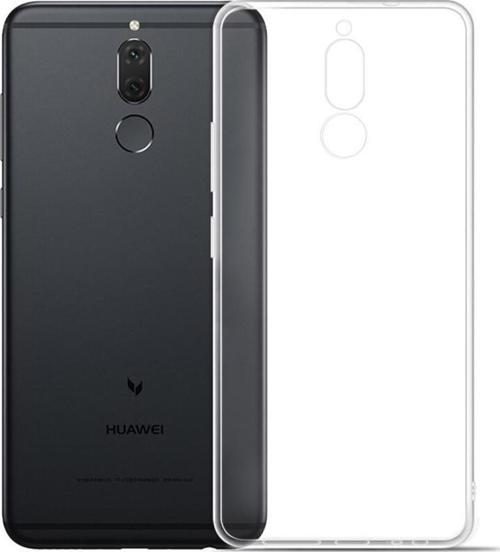 Huawei Mate 10 Lite Kılıf Kamera Korumalı Silikon Şeffaf Arka Kapak