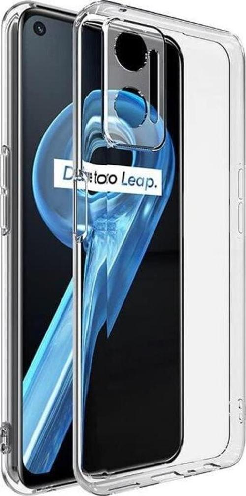 Oppo A96 Kılıf Kamera Korumalı Silikon Şeffaf Kapak