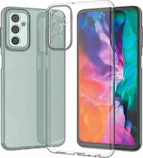 Samsung Galaxy A04s Kılıf Kamera Korumalı Silikon Şeffaf Arka Kapak