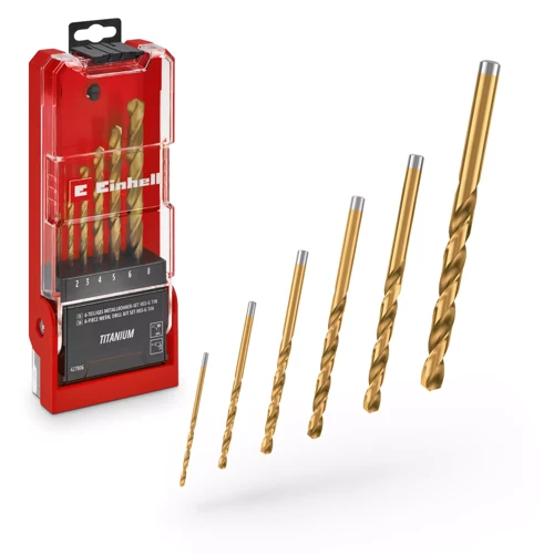 Drill Case HSS-TiN 6pcs Drill Case HSS-TiN 6pcs