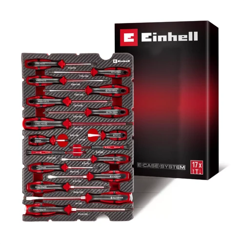 E-Case T-Sap Tornavida Seti 9 parça Inlay E-Case T-Handle Set 9pcs