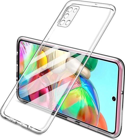 Samsung Galaxy A31 (A315) Kılıf Kamera Korumalı Silikon Şeffaf Arka Kapak