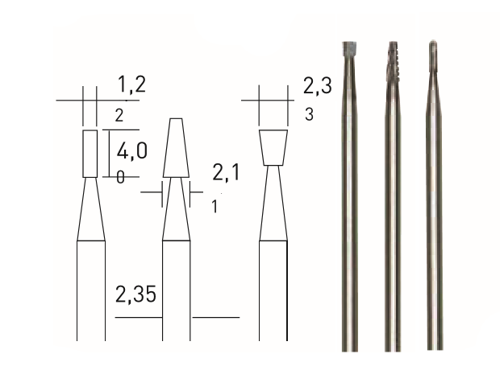 TUNGSTEN KARBÜRLÜ MATKAP VE FREZE UCU 3 LÜ PROX28752