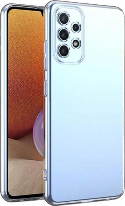 Samsung Galaxy A33 5G Kılıf Kamera Korumalı Silikon Şeffaf Arka Kapak