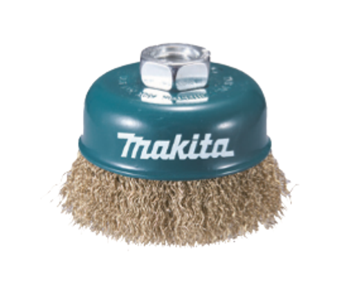 ÇANAK FIRÇA - DALGALI TELLİ (SARI) 100xM14x2 mm MAAD-39805