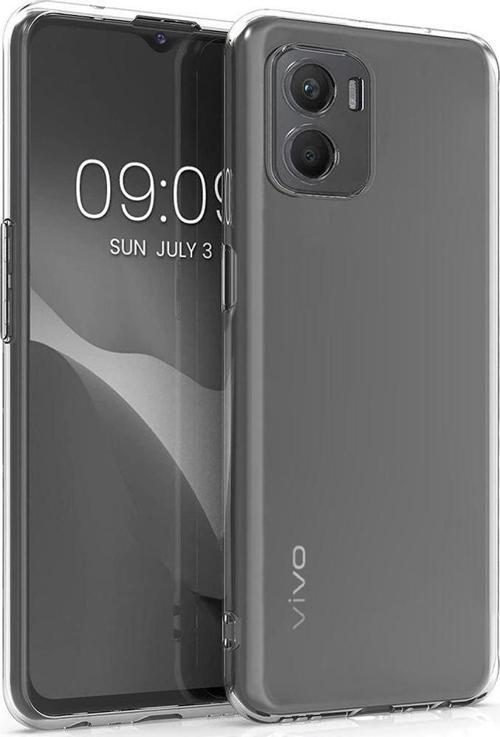 Vivo Y15s Kılıf Kamera Korumalı Silikon Şeffaf Arka Kapak
