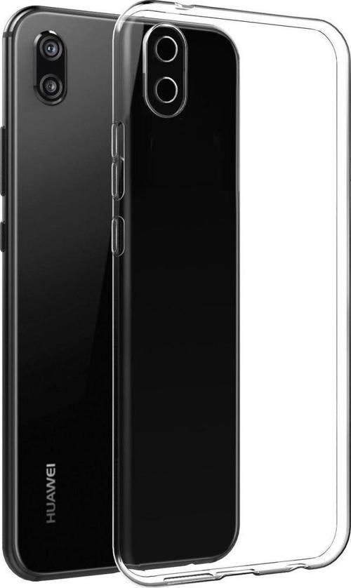 Huawei Y5 2019 Kılıf FitCase Toz Koruma Tıpalı Şeffaf Arka Kapak