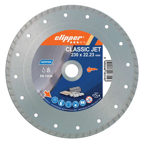 Clipper CLASSIC UNIVERSAL TURBO TESTERE 230 mm CLIC.JET230-70