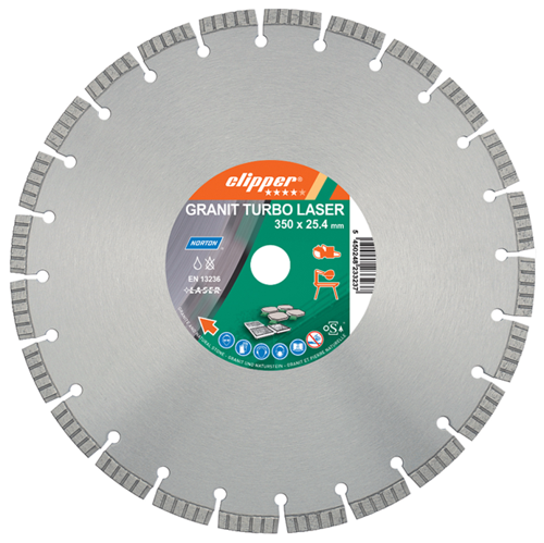 Clipper PRO GRANITE TURBO TESTERE 180 mm CLIGRANIT.LASER180